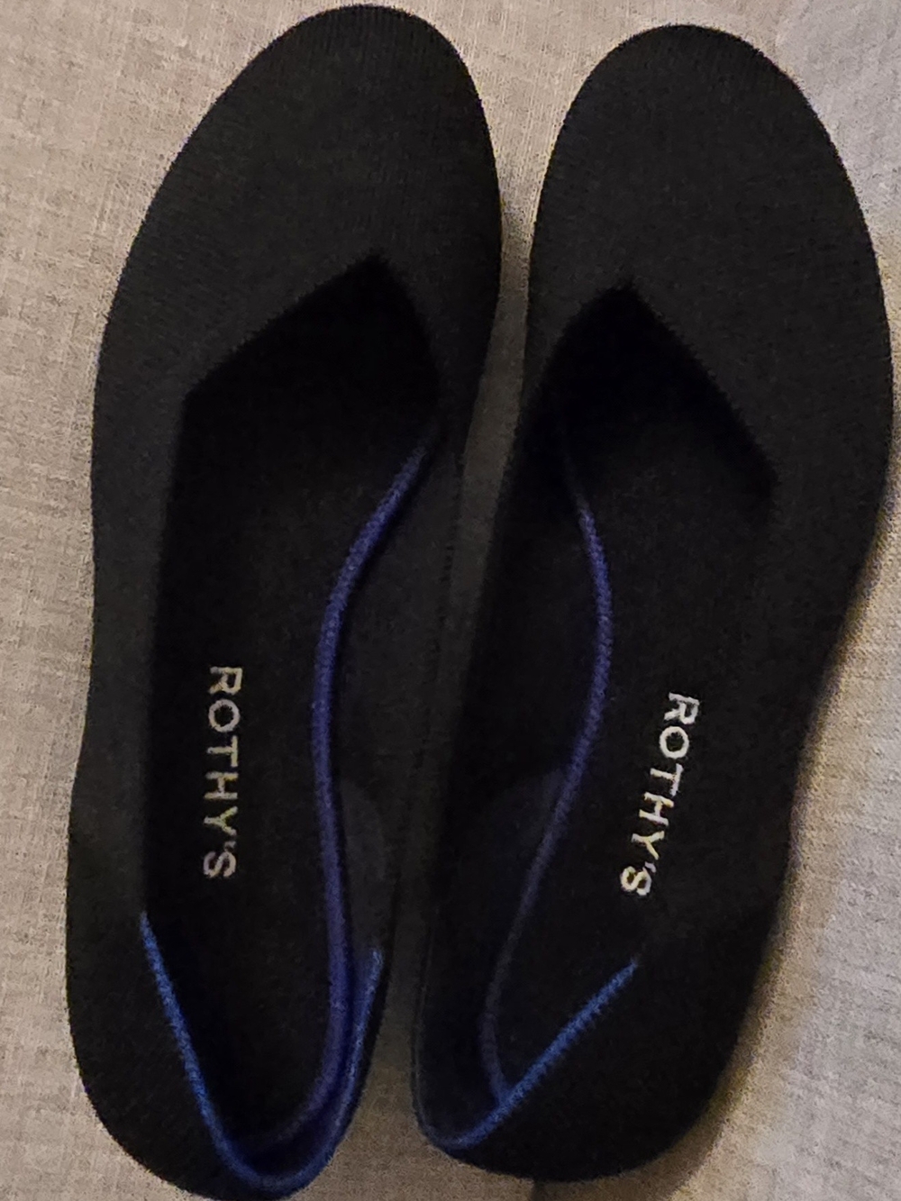 Rothy's Women's Black Ballet Flats - Slip-On Comfort